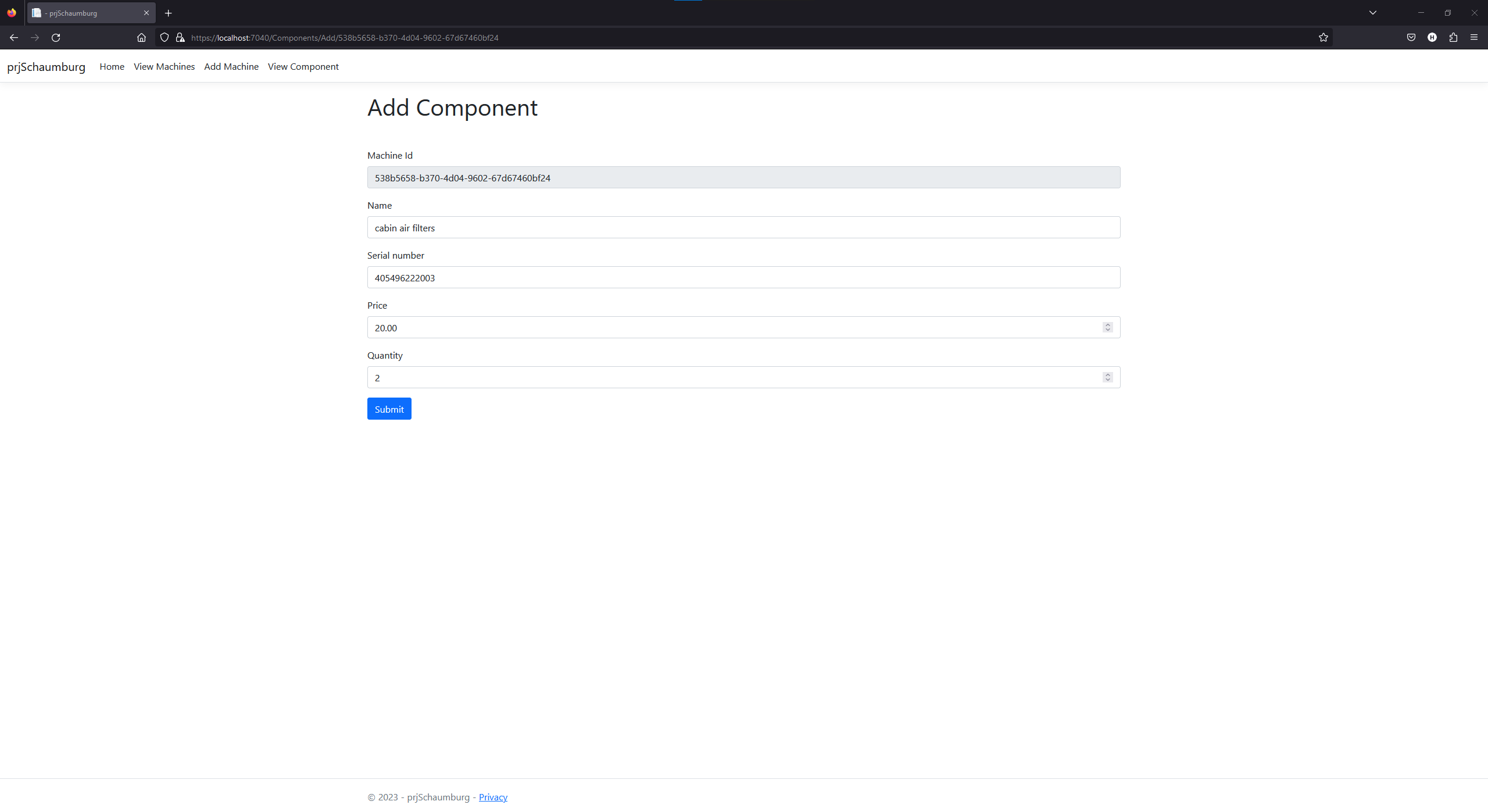 Add Component